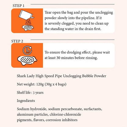 💥LIMITED SALE🔥Multi-Use Powerful Anti-Clog Drain Cleaner Powder