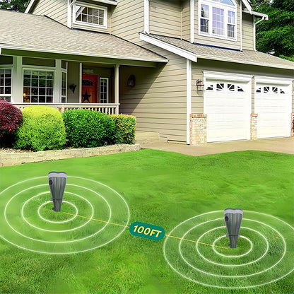 🌸Spring Sale 45% OFF🌸 Solar Powered Waterproof Screw Mole Repellent