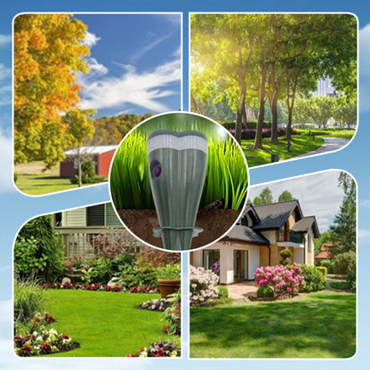 🌸Spring Sale 45% OFF🌸 Solar Powered Waterproof Screw Mole Repellent