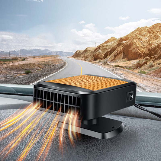 ✨ Portable Car Heater & Defroster - Rapid Defrosting with USB