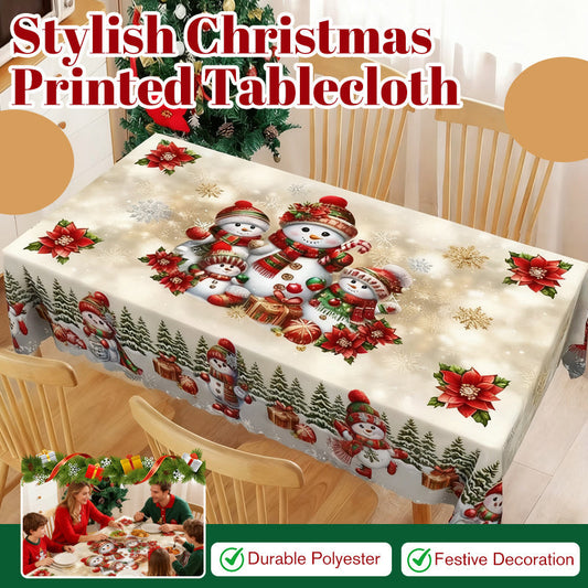 ✨Christmas Special Sale!! 🎁Stylish Christmas Printed Tablecloth🔥