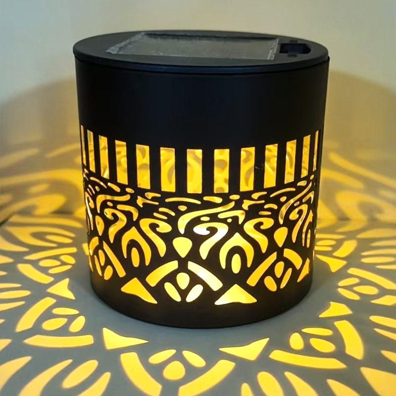 🌞✨Solar-powered mandala projector lamp