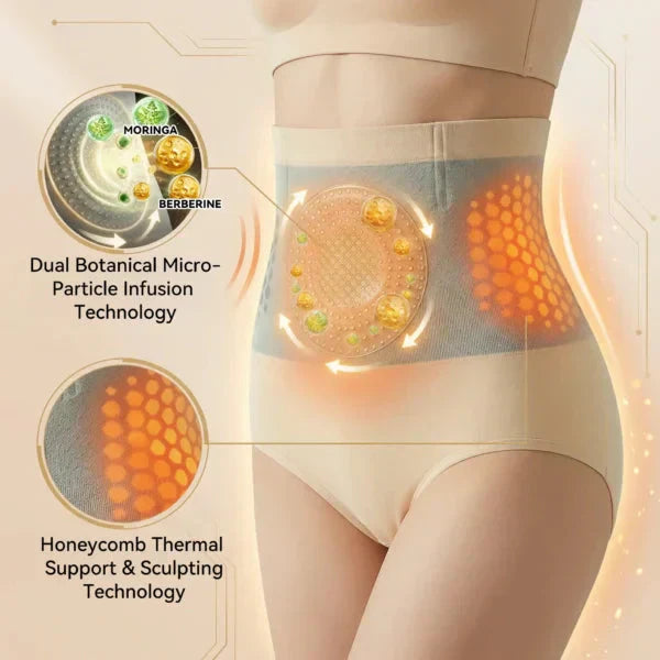 4-in-1 Shaping and Fat-Burning Microfiber Shorts